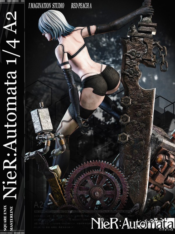 Imagination studio x Red Peach A NieR:Automata A2 Hot Sexy 1/4 Statue